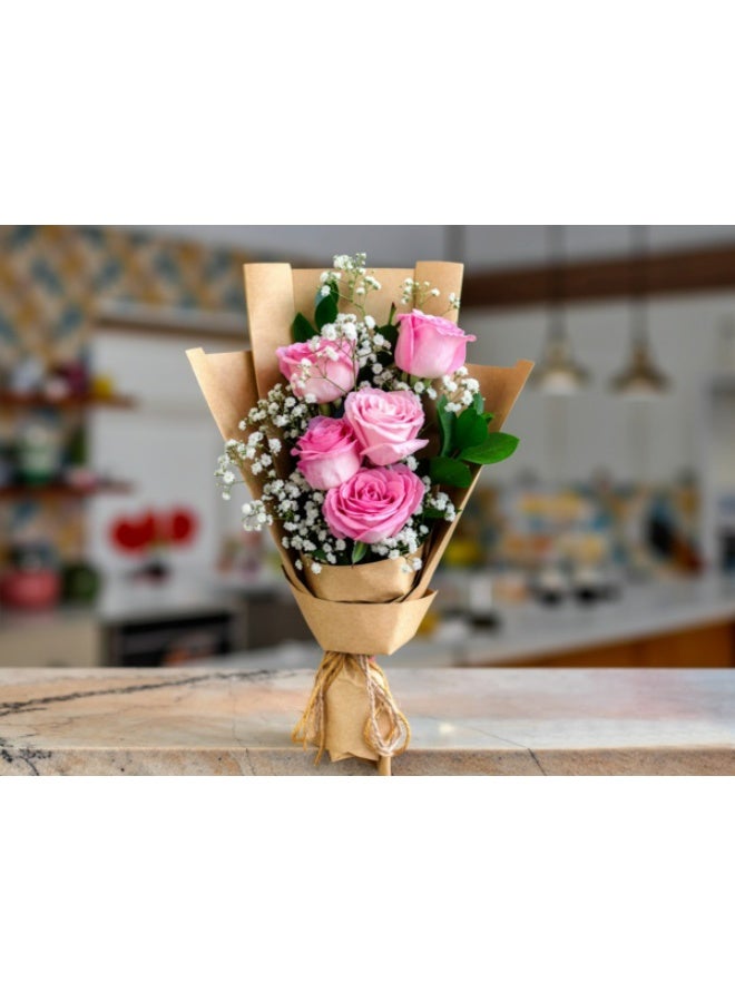 Elegant Pastel Pink Bouquet
