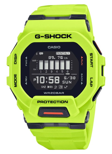 G-Shock G-Squad Digital Resin Band Watch GBD-200-9DR