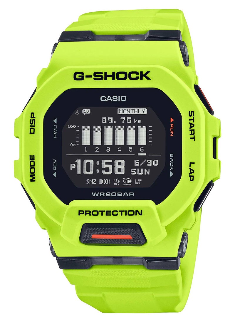 CASIO G-Shock G-Squad Digital Resin Band Watch GBD-200-9DR  - Image 1
