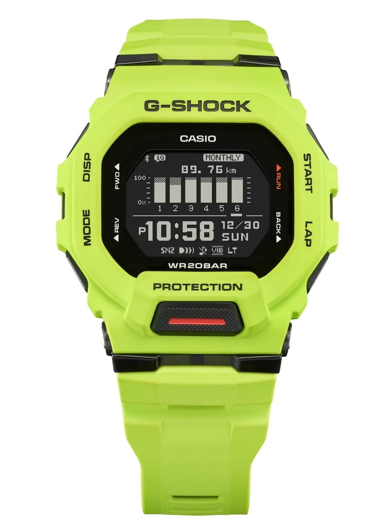 CASIO G-Shock G-Squad Digital Resin Band Watch GBD-200-9DR  - Image 2
