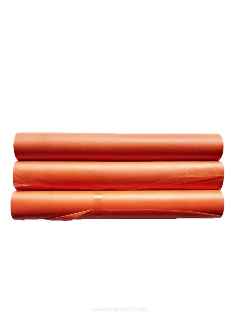 Flamingo Plastic Coated Paper Book Cover Roll Sheets for School Notebook Novels Fullscape Book Digest, Pack of 3 - Image 1