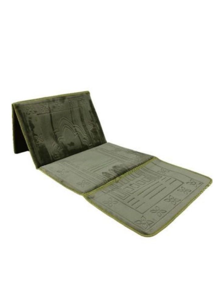 Foldable Prayer Mat Green - Image 1