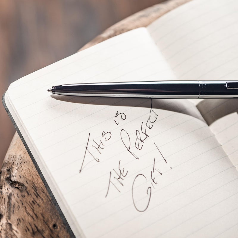 Fisher Space Pen Original Astronaut Space Pen, AG7 Series, Ballpoint, Chrome, Black Ink, Gift Box - Image 5