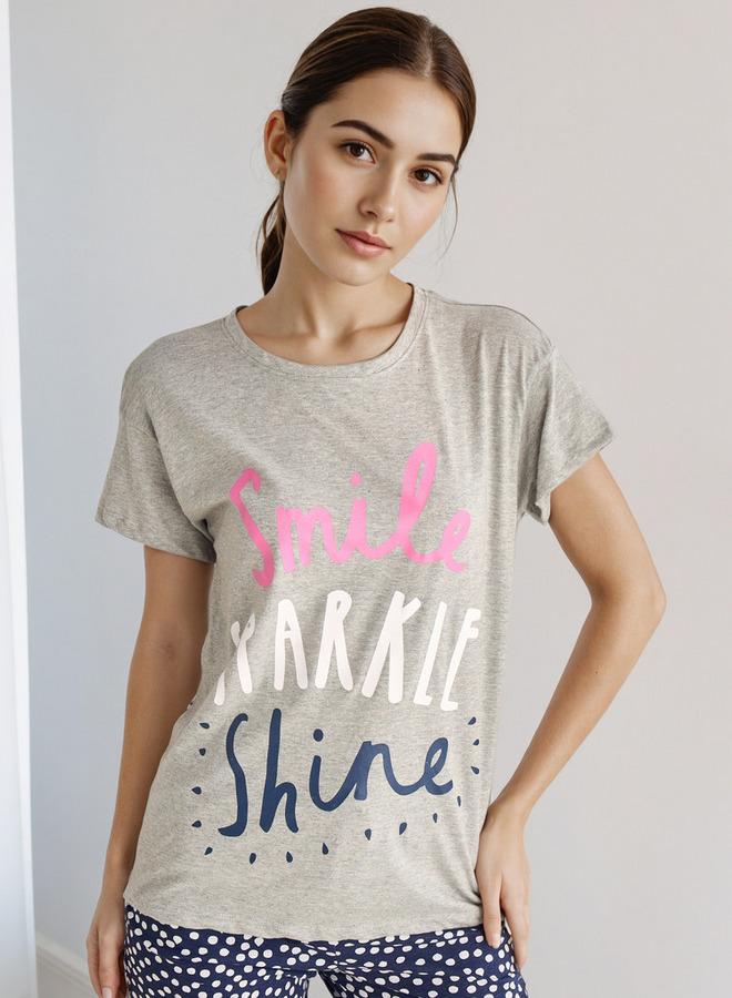 سبلاش فيڤ طقم بيجاما تي شيرت وبنطلون - Image 2