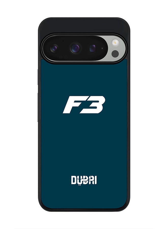 Stylizedd For Google Pixel 9 Pro Case,Slim fit Camera Protection, Shockproof Thin Phone cover - Faz3 Dubai Blue - Image 1