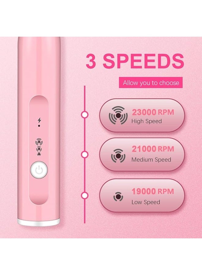 Rechargeable Handheld Milk Frother with 3 Adjustable Speeds for Latte & Cappuccino with Extra Egg Mixer - Image 2