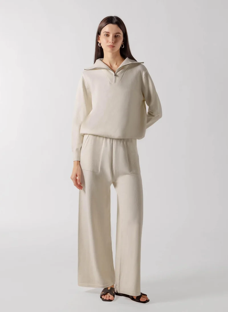شايبس CASHMERE BLEND QUARTER ZIP SET