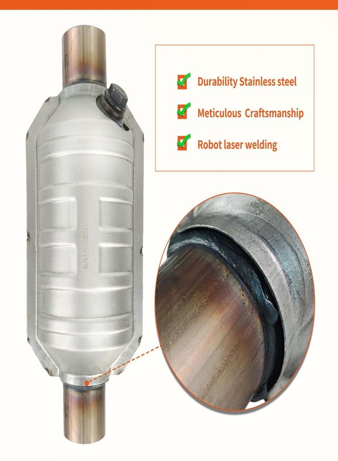 SAROTIN Rear Catalytic Converter Compatible with Kia Optima 2.4L 2009-2015, Hyundai Sonata 2.4L 2009-2015 - Image 3