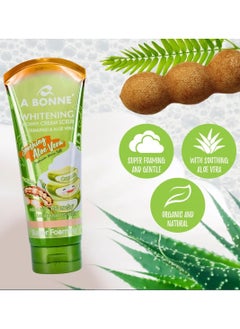 A Bonne' Whitening Shower Cream Scrub with Aloe Vera & Tamarind  - Image 2