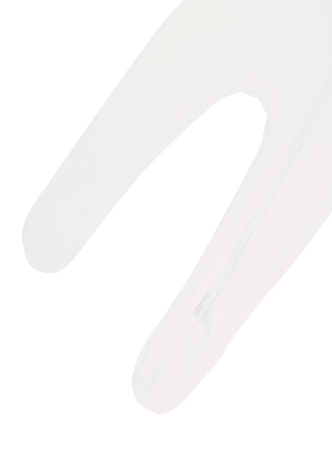 KYTE BABY Unisex Rayon Made From Bamboo, Zippered Rompers, (12-18 Months, Cloud) - Image 5