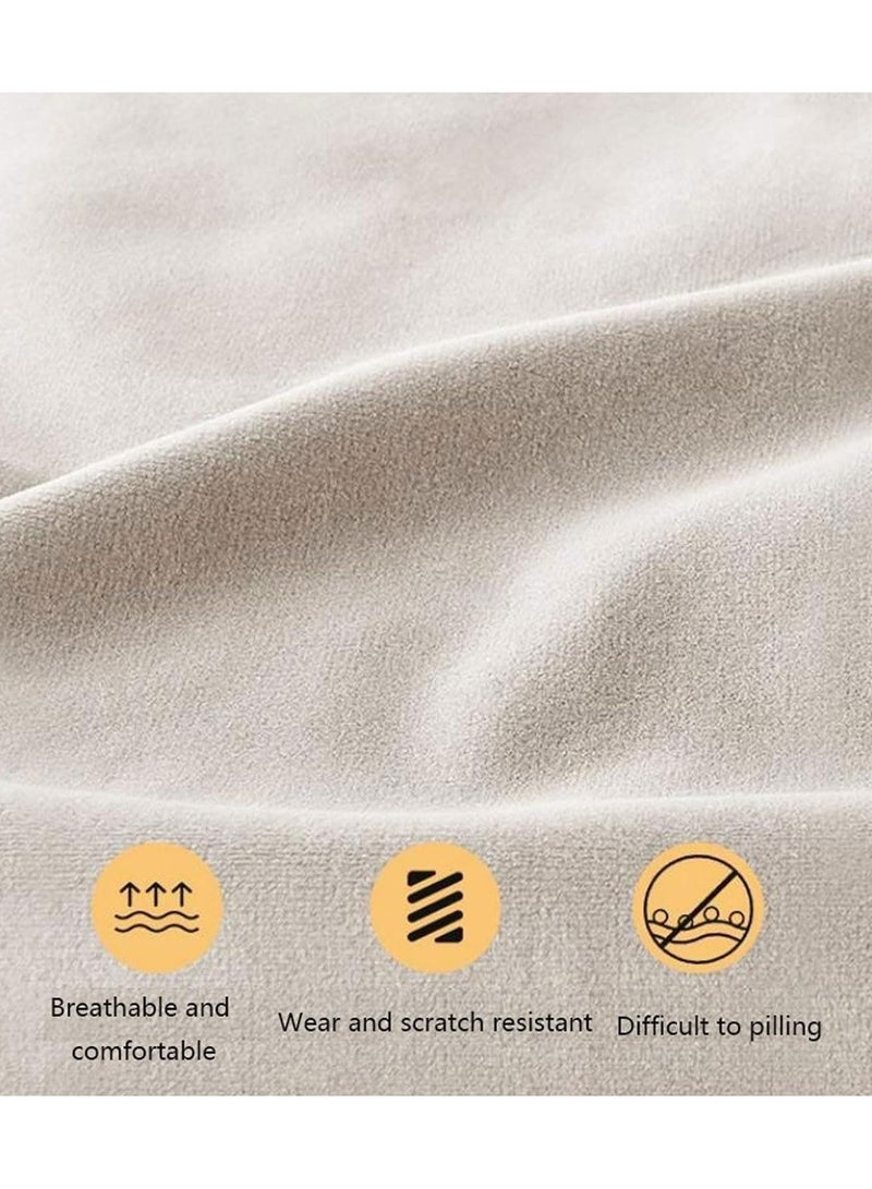 أريكة كسولة قابلة للطي وقابلة للتحويل مع تعديل على 5 مستويات، وحقيبة حبوب ناعمة مبطنة للبالغين - مثالية لغرفة النوم وغرفة المعيشة والمكتب - Image 5