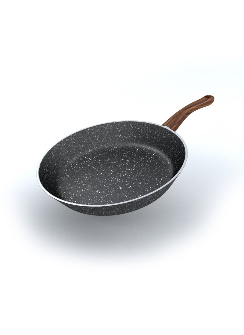 Lapis - LAPIS Granite Frying Pan Size 28 cm Black - Image 1