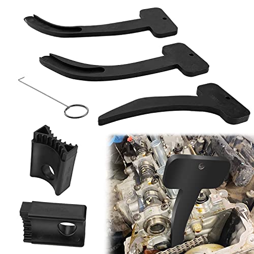 Mekar Camshaft Phaser Timing Chain Lock Tool Kit Set Compatible with VW Chrysler Jeep Dodge 3.6L Engine Replace 10200A 10202A 10369A - Image 1