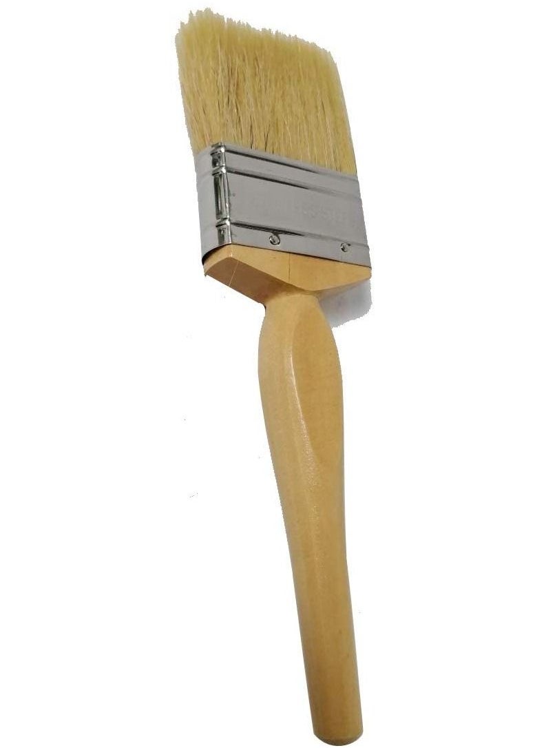 Paint Brushes - Long Quality bristles/Comfortable Wooden Handle - for All Types of Painting (2Inch)
