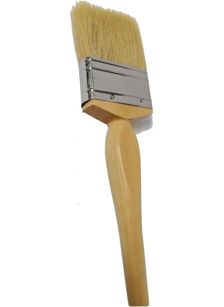 Paint Brushes - Long Quality bristles/Comfortable Wooden Handle - for All Types of Painting (2Inch)