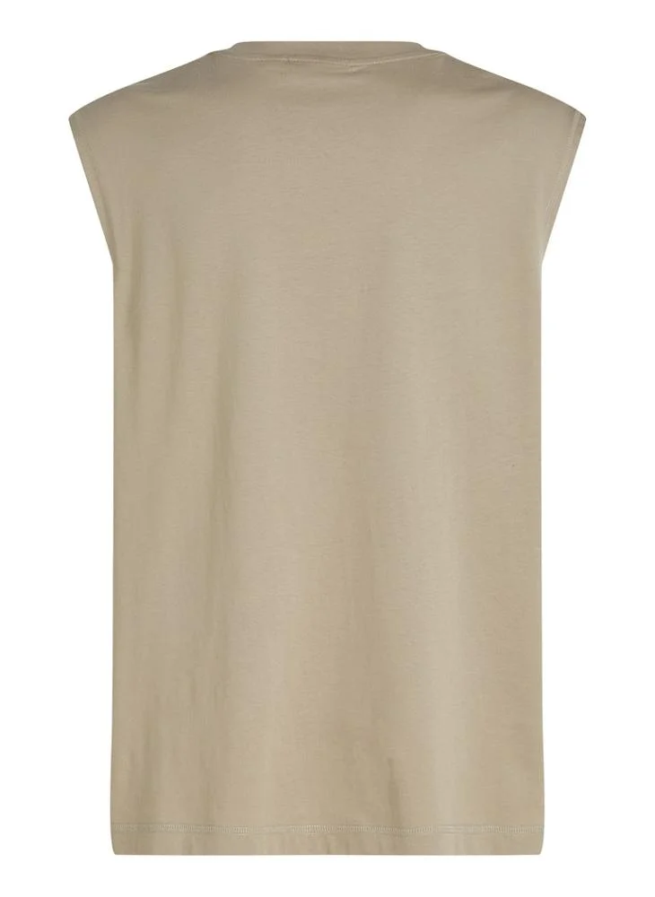 كالفن كلاين جينز Monologo Sleeveless T-Shirt