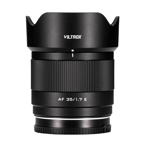 VILTROX 35mm f17 E AF 35mm F17 E Mount Lens for Sony E Auto Fcous APSC Large Aperture Prime Lens for Sony ZVE10 II EV10 a6700 a6600 a6400 a7c ii a7rv a7iii - Image 1