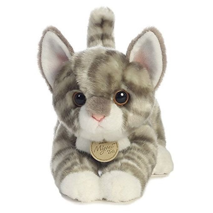 AURORA Miyoni 9" Grey Tabby Kitten - Image 5