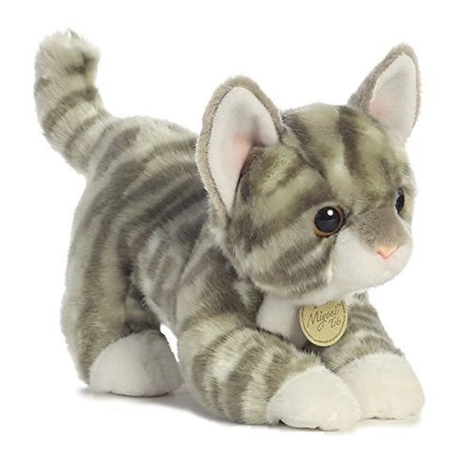 AURORA Miyoni 9" Grey Tabby Kitten - Image 4