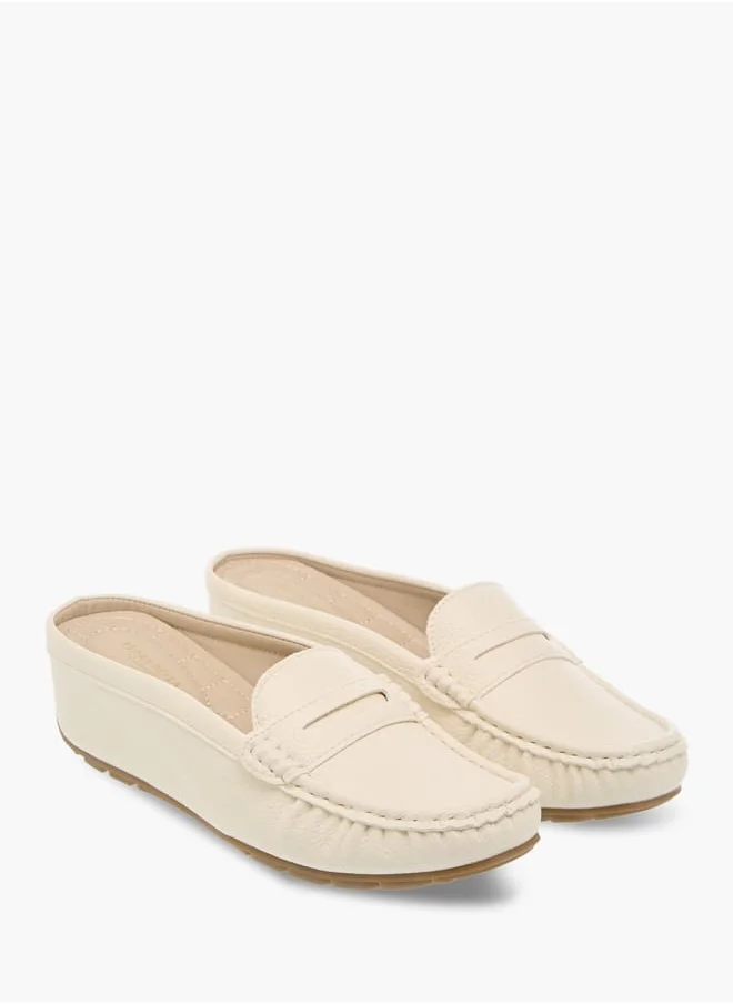 فلورا بيلا من شو إكسبرس Womens Cutout Detail Slip-On Mules