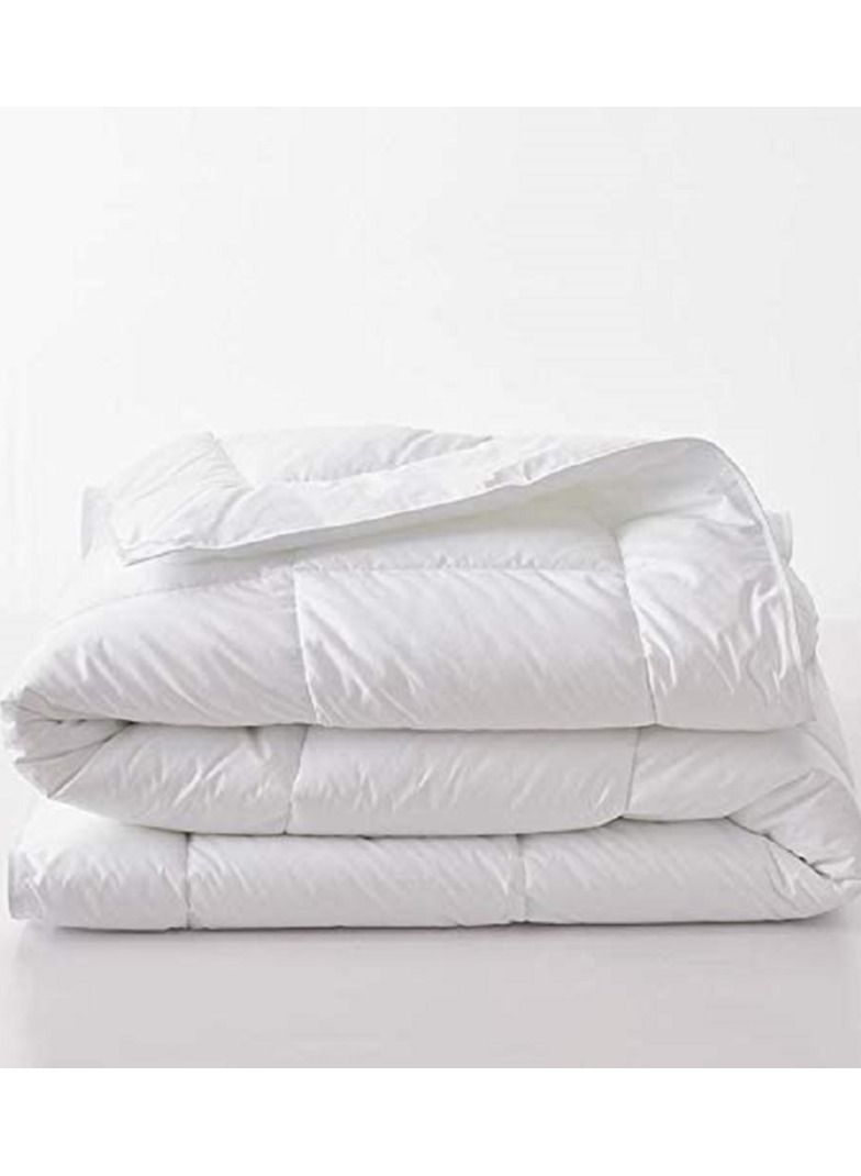 Comfy لحاف مريح وناعم ومضاد للحساسية من الألياف الدقيقة باللون الأبيض 220 × 240 سم 1 - Image 2