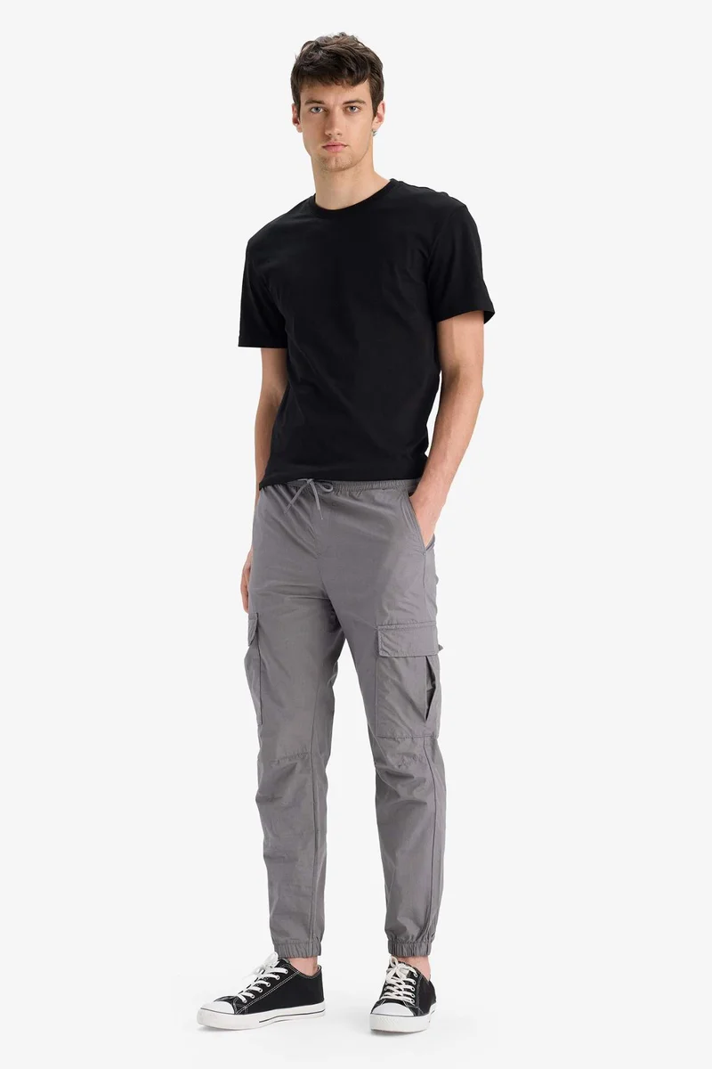 Defacto  Cotton Regular Summer Jogger Parachute Cargo Pants for Men | Best Price UAE