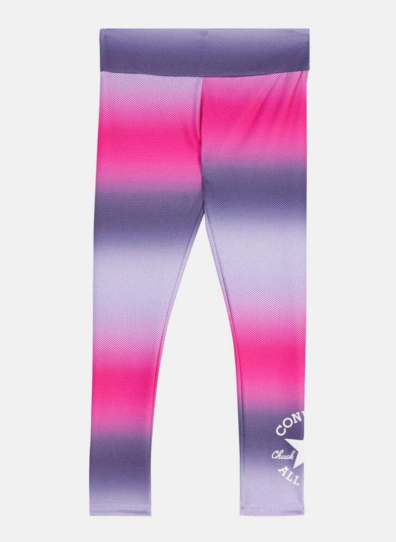 CONVERSE Kids' High Rise Printed Leggings (Older Kids)