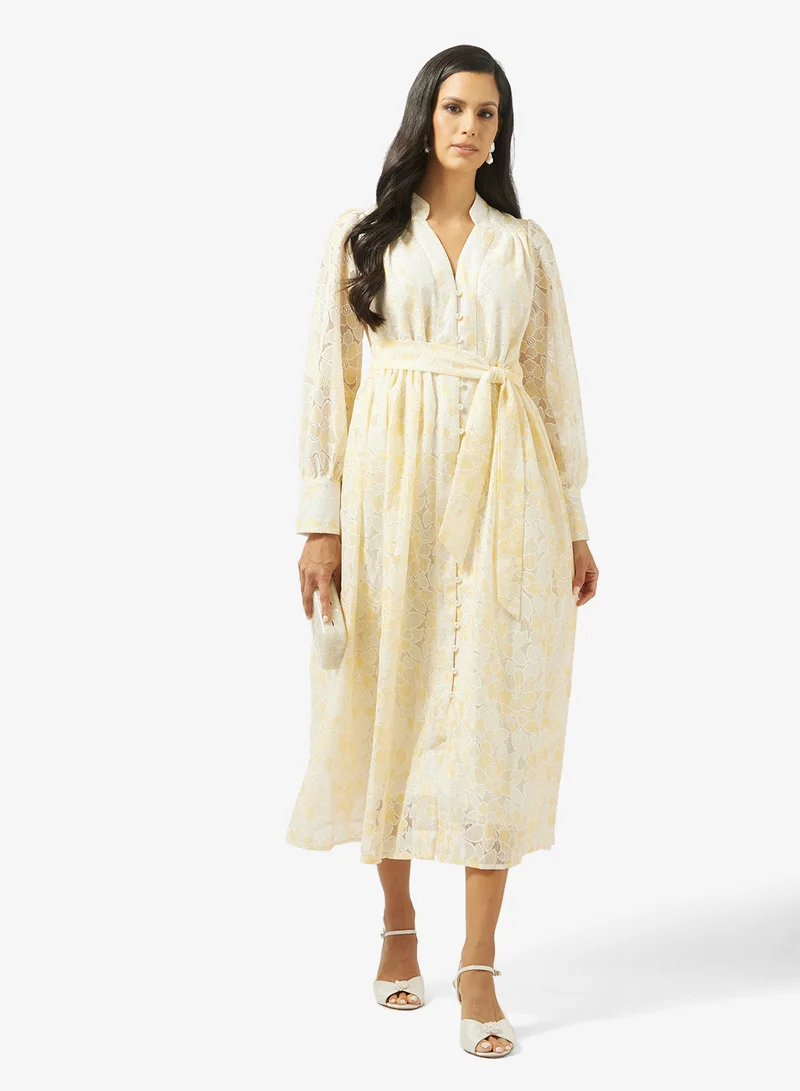 Khizana  Floral  Print Dress for Women | Best Price UAE