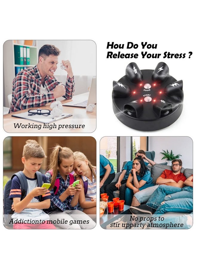 Shock Roulette Party Game New Lie Detector Test Shock Finger Game Interesting Polygraph Party Game Toy Finger Shock Game For Family Party Decompression Funny Toy For 26 Palyers (1 Pcs)