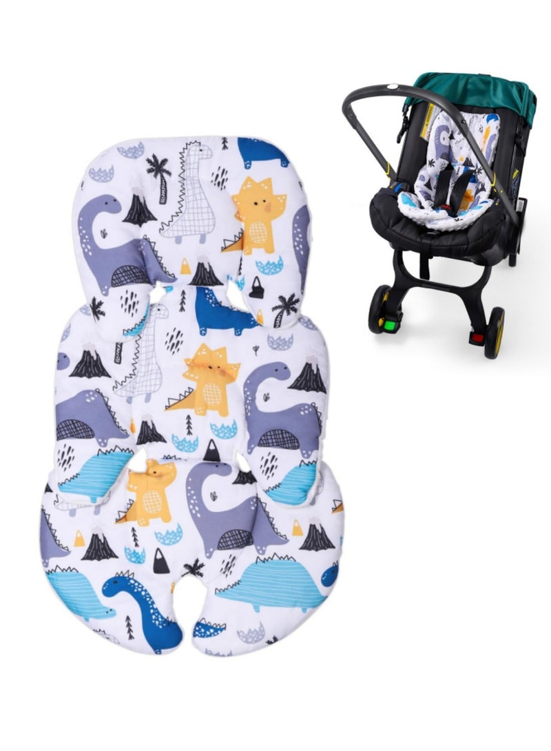 ممون ، وسادة مقعد السيارة للرضع قابلة للعكس، وسادة مقعد السيارة للرضع قابلة للعكس، وسادة دعم الرأس والجسم لحديثي الولادة، وسادة ناعمة لعربة الأطفال لسرير عربة الأطفال المرتفع - Image 1