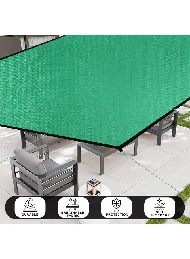 shalimar Shalimar Multipurpose Shade Net/Agro Net/Green Net – 75% Shade Coverage – Green Color – Size: 10 x 15 Feet – UV Stabilized, Durable, Weather-Resistant for Garden, Greenhouses, and Outdoor Use  - Image 3
