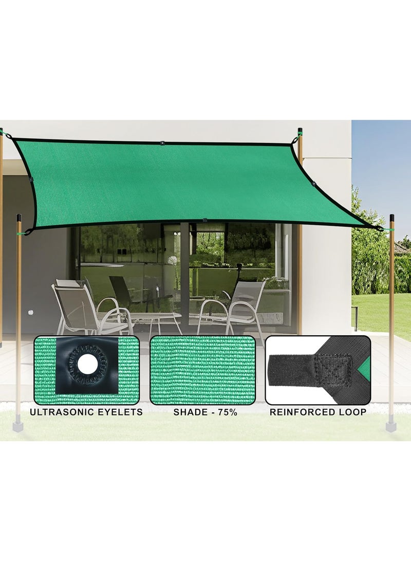 shalimar Shalimar Multipurpose Shade Net/Agro Net/Green Net – 75% Shade Coverage – Green Color – Size: 10 x 15 Feet – UV Stabilized, Durable, Weather-Resistant for Garden, Greenhouses, and Outdoor Use  - Image 2