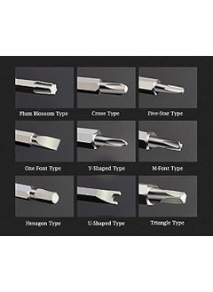 ATETO ATETO 24 in 1 Screwdriver Set Opening Repair Tools Kit For Mobile PhoneLaptopTabletPCGadgets all kind of useSet of1  - Image 4