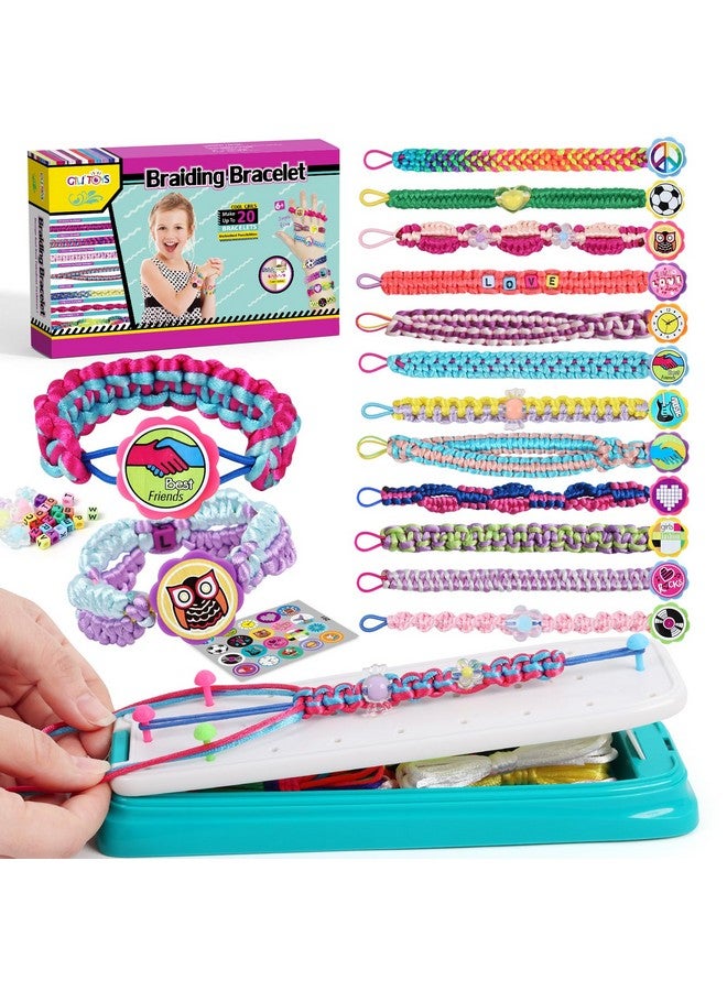 Gili طقم صنع أساور الصداقة من جيلي للفتيات من عمر 8-12 - ألعاب الفنون والحرف اليدوية - أفضل أفكار هدايا عيد الميلاد أو عيد الميلاد للفتيات من 7 إلى 11 سنة - Image 1