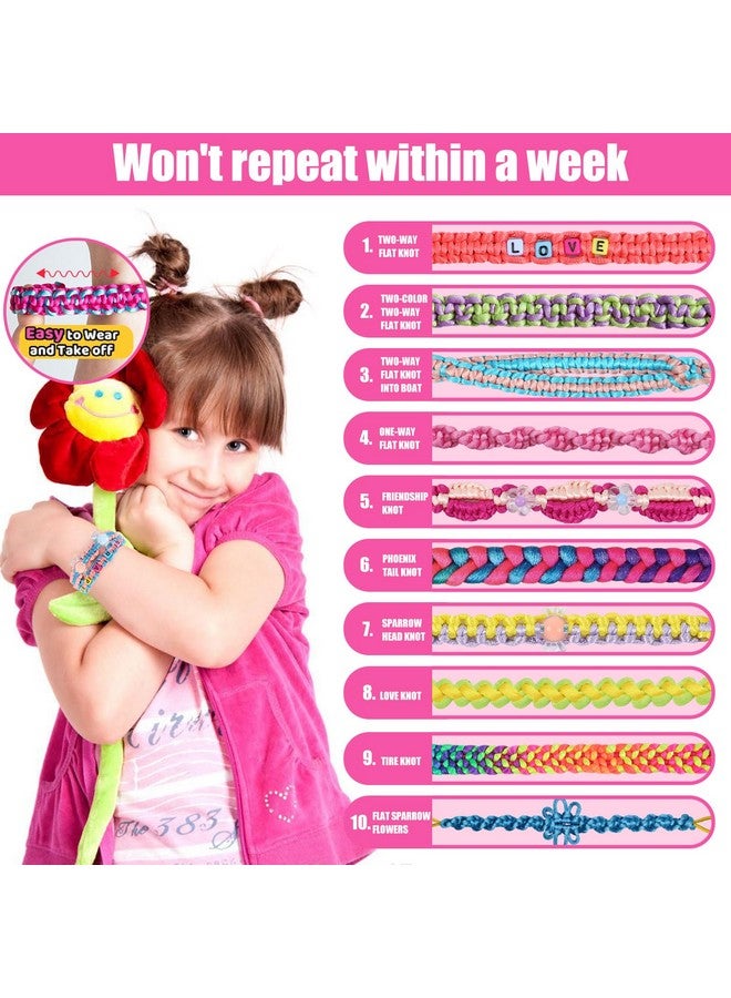 Gili طقم صنع أساور الصداقة من جيلي للفتيات من عمر 8-12 - ألعاب الفنون والحرف اليدوية - أفضل أفكار هدايا عيد الميلاد أو عيد الميلاد للفتيات من 7 إلى 11 سنة - Image 3