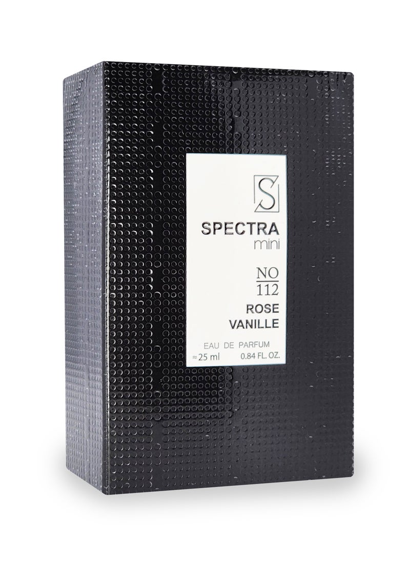 سبيكترا ميني ميني 112 عطر روز فانيليا او دي بارفيوم للجنسين - 25مل  - Image 3