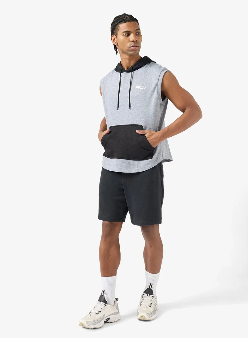 Frwd  Training Sleeveless Pullover Hoodie for Men | Best Price UAE