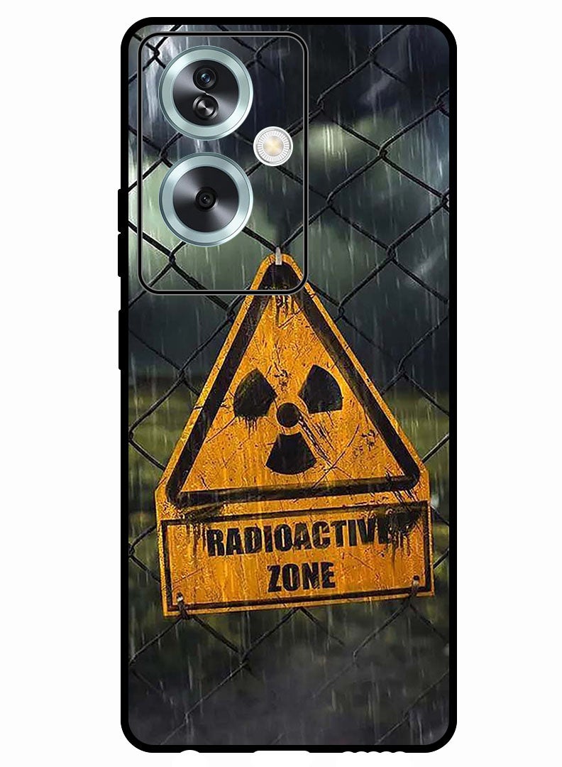 Theodor Protective Case Anti Scratch Shock Proof Bumper Cover For Oppo A2 Radioactive zone - Image 1