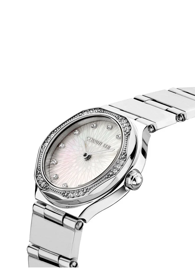 شيروتي 1881 Cerruti Watch for Women - White Dial - 26 MM