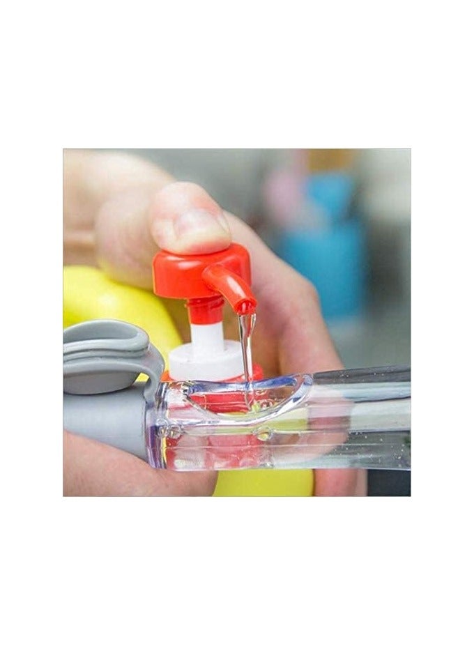 Spaceshoop A Soap Brush With A Soap Tank Silver Cleaning Brush With Handle And Soap Tank - Image 3