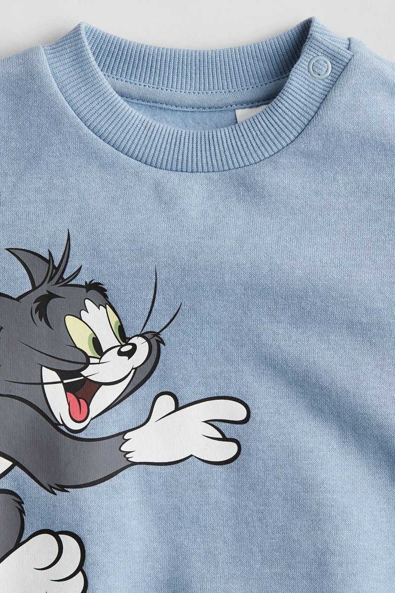 H&M Print-motif sweatshirt