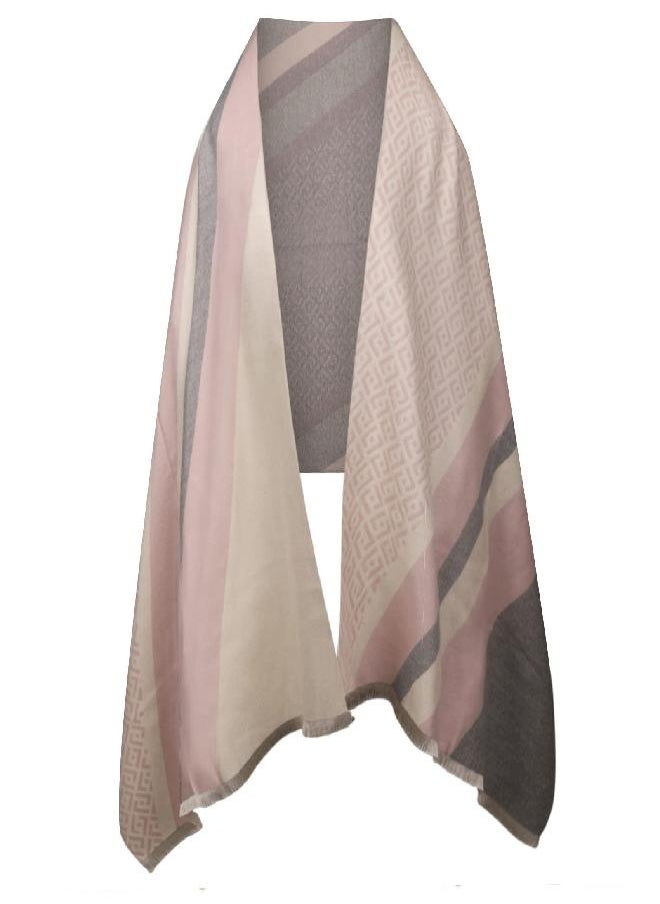 EXTREE EXTREE Scarfs for Women Pashmina Silky Shawl Wrap for Evening Dressing Horse Scarf Blanket Open Front Poncho Cape  - Image 2