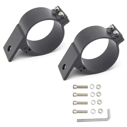 KMFCDAE Tube Clamp Mounting Bracket for 3 Inch Bull Bar Roof Rack Roll Cage Mounts LED Square Round Work Light & Light Bar (Adjustable Between 72-79mm/2.8-3.1inch ) - Image 1