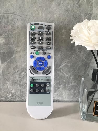 BOMAZ Replacement Projector Remote Control for NEC LT380 LT375+ NP310 NP400 NP400C NP54+ NP60+ NP-M322W NP-M322X - Image 3