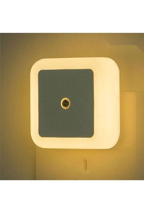 COOLBABY Plug-in LEDs Night Light Warm White Energy Saving Lighting Sensor for Living Room Bedroom Hallway Stairs