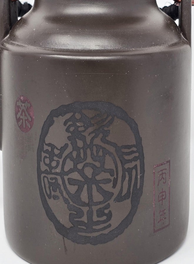 Festcool Yixing Zisha Purple Clay Purple Sand Tea Pot, Zi Sha Teapot, 5" H - Image 4