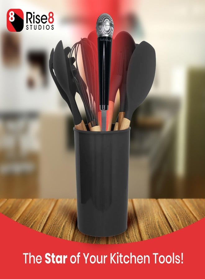 Rise8 Studios Microphone Spoon Kitchen Utensil - Fun Novelty Cooking Gadget & Unique Gift for Musicians, Singers, Karaoke Stars - Music Themed Housewares - Image 3