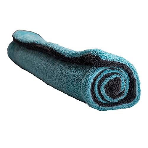 MAXOSHINE 1200 GSM Microfiber Cloth for Car Drying and Detailing Super Absorbent Cleaning Cloth with Edgeless Design Twisted Loop Towel Plush Pile/Lint Free (40 x 40 cm) - Image 5