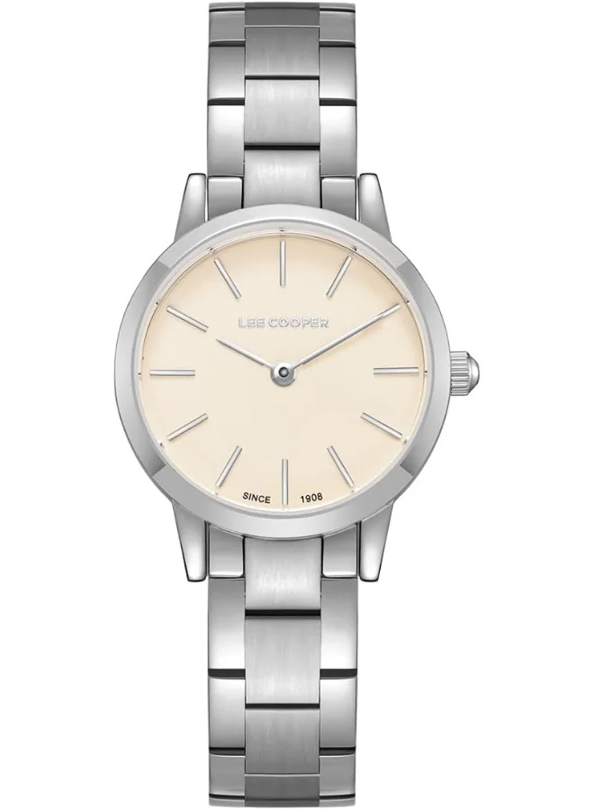 لي كوبر LEE COOPER Women Analog Champagne Dial Watch - LC08098.310