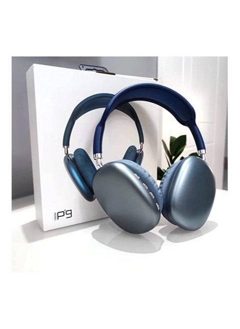 P9 Plus Bluetooth Headset Exceptional Sound, AirPods Compatible, Comfortable Design, Enhanced Bluetooth Connectivity, Built-in Mic Perfect for Immersive Audio, Travel, and All-Day